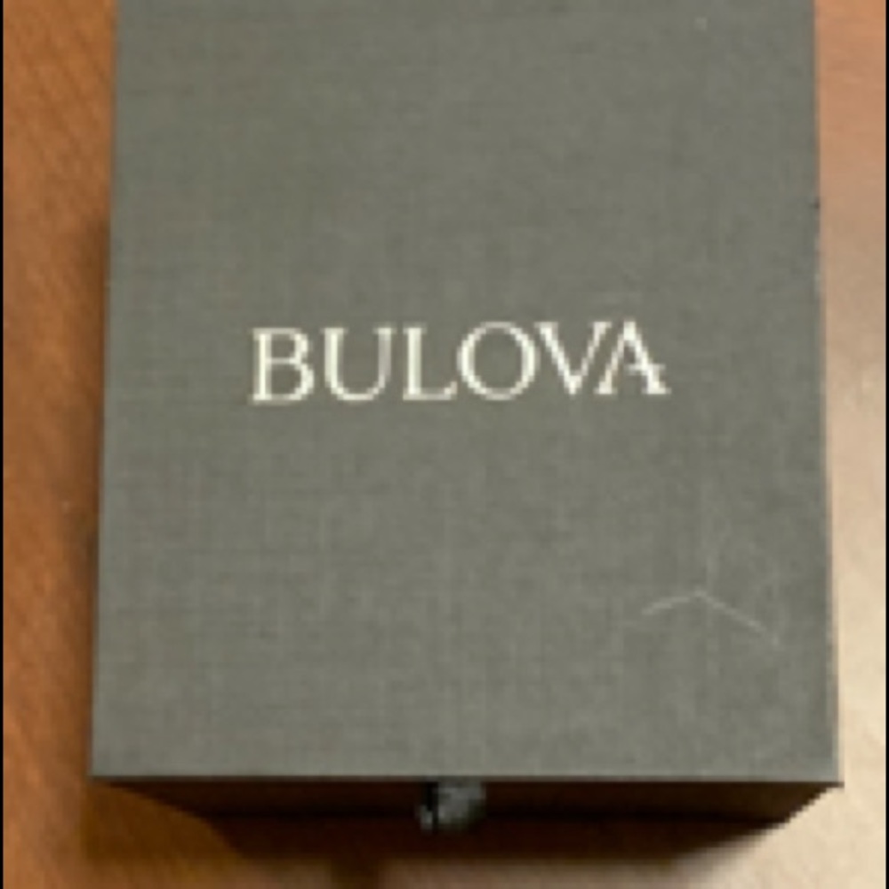 Bulova watch with diamond inside